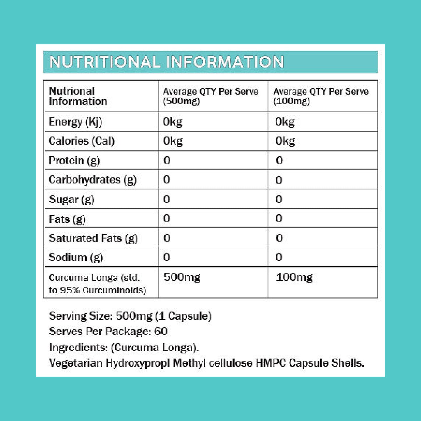 PRIMABOLICS Curcumin